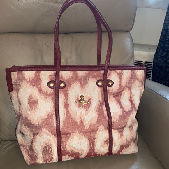 Authentic RARE Vivienne Westwood pink leopard tote bag - Picture 14 of 14